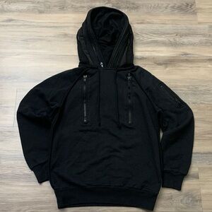 RAF by RAF Simons Men's Black Zipper Hoodie